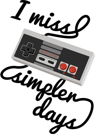 Vintage plakat fra enklere dager - Tenstickers