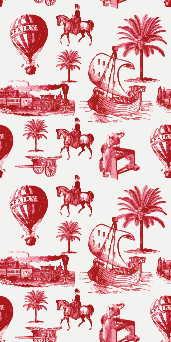 Vintage plakat franske vintage luftballonger - Tenstickers