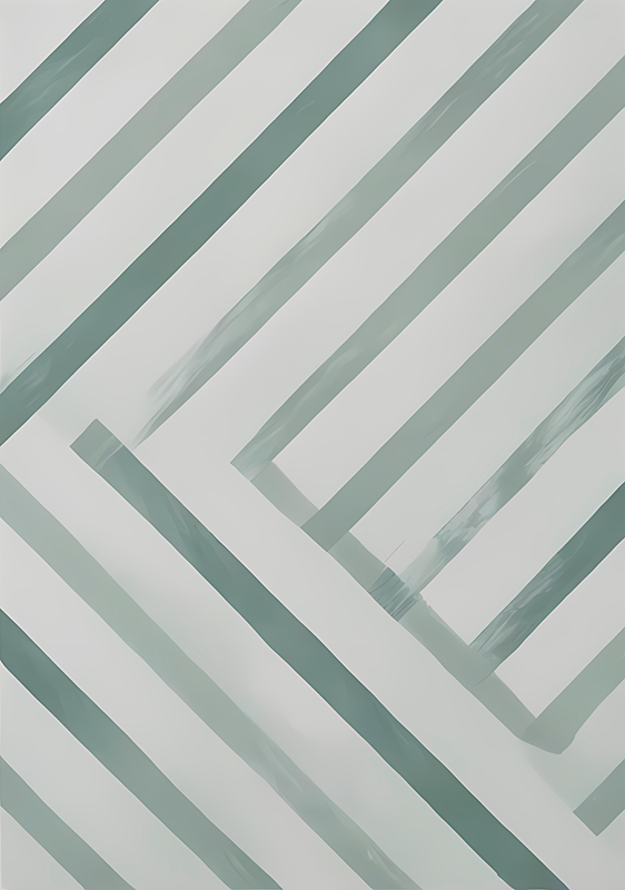 Abstrakte plakater med diagonale striper - Tenstickers