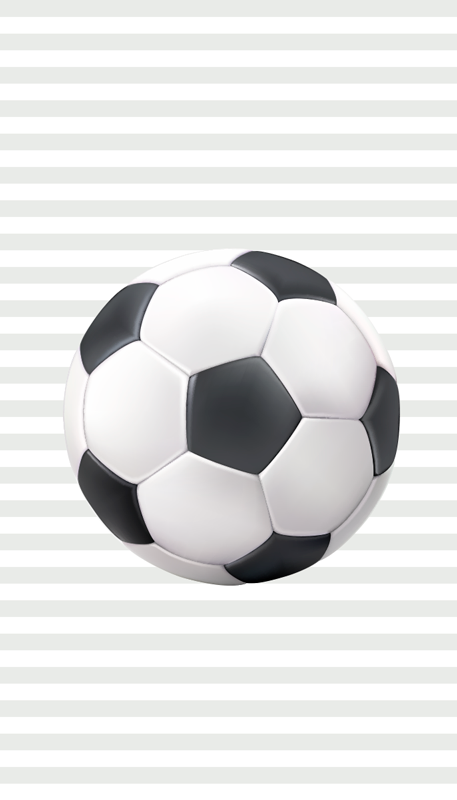 Fotballplakat med hvit og svart ball - Tenstickers