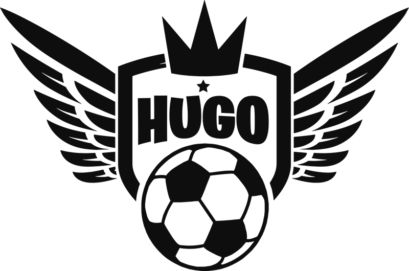 Fotballplakat barnevennlig fotballkonge - Tenstickers