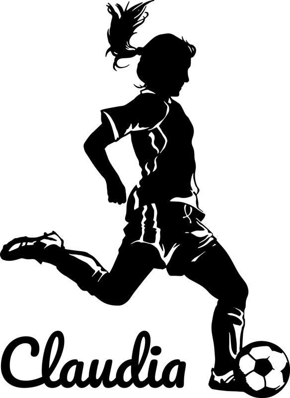 Fotballplakat med navn på fotballspiller - Tenstickers