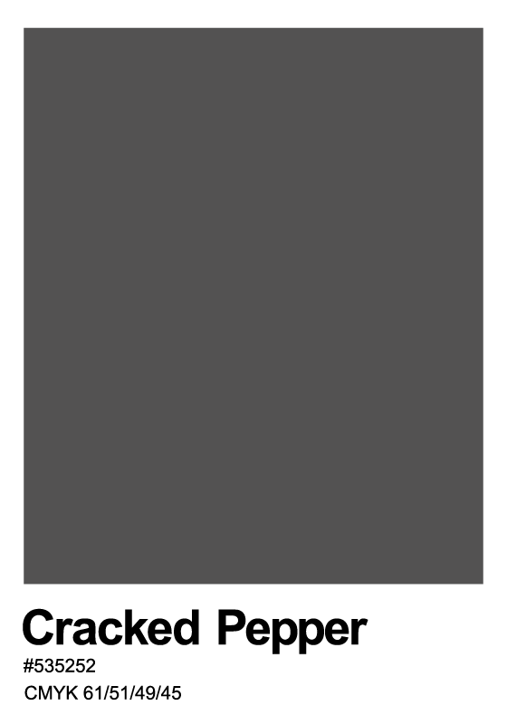 Dekorativ plakat i fargen Crushed pepper - Tenstickers