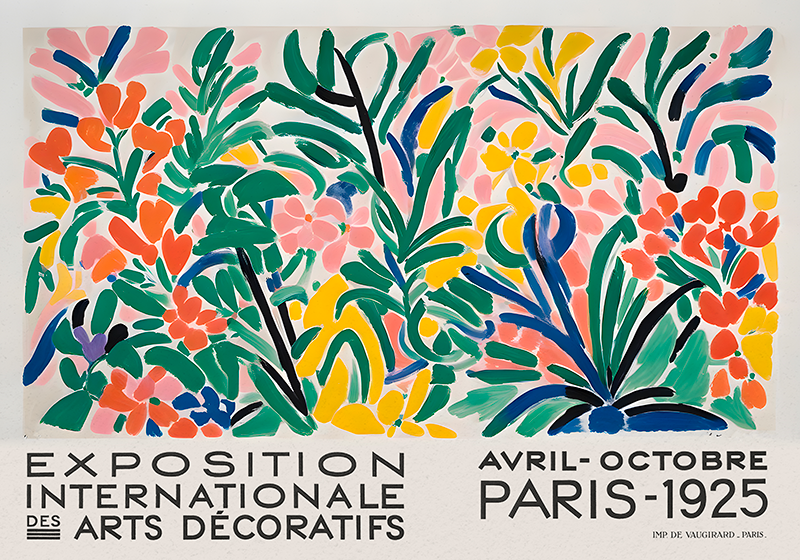 Naturalistisk kunstutstilling kunstplakat - Tenstickers