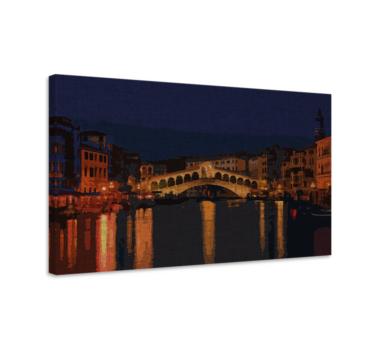 Grand canal venezia by lerretstrykk - Tenstickers