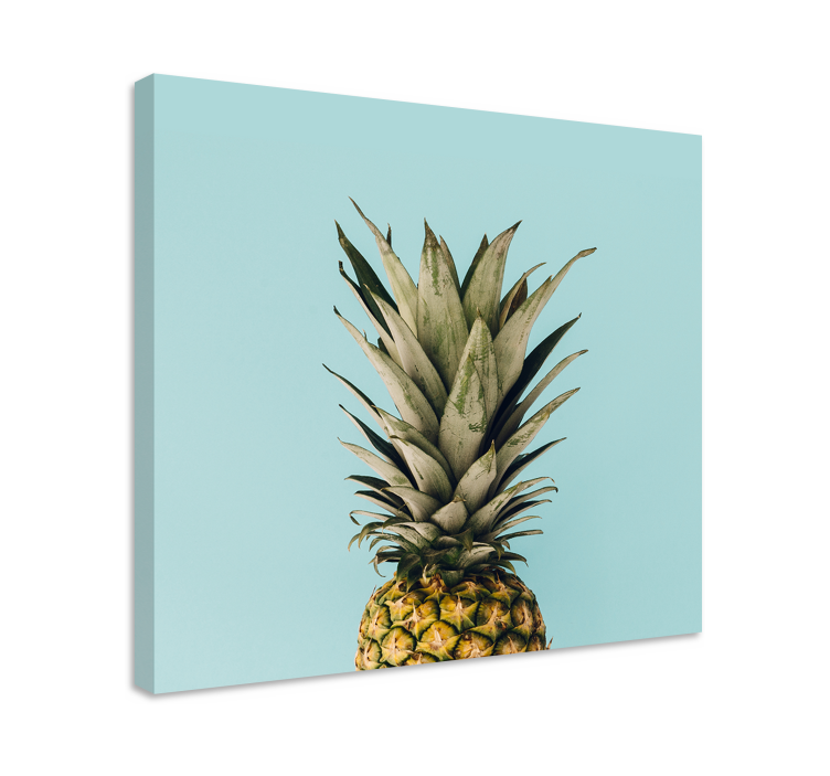 Ananas plante lerretstrykk - Tenstickers