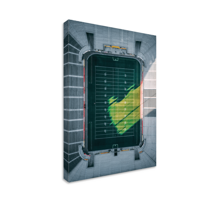 Utsikt over stadion sport lerretsbilde - Tenstickers