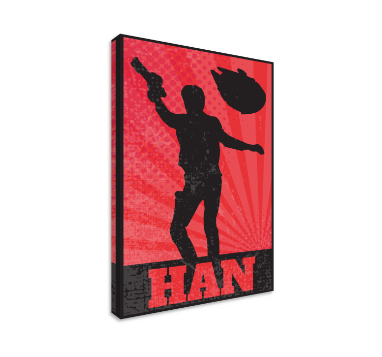 Design filmkarakter Lerretsbilde karakterer - Tenstickers