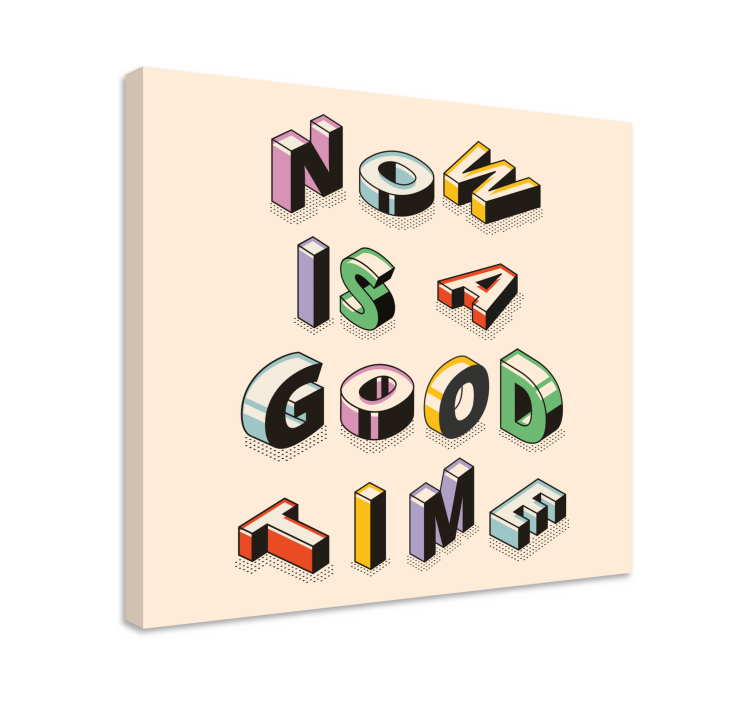 Lerretsbilde sagn inspirerende tekstkunst - Tenstickers