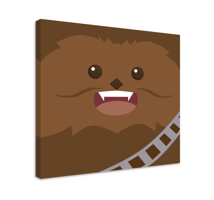Chewie Karakterer lerretsbilder - Tenstickers