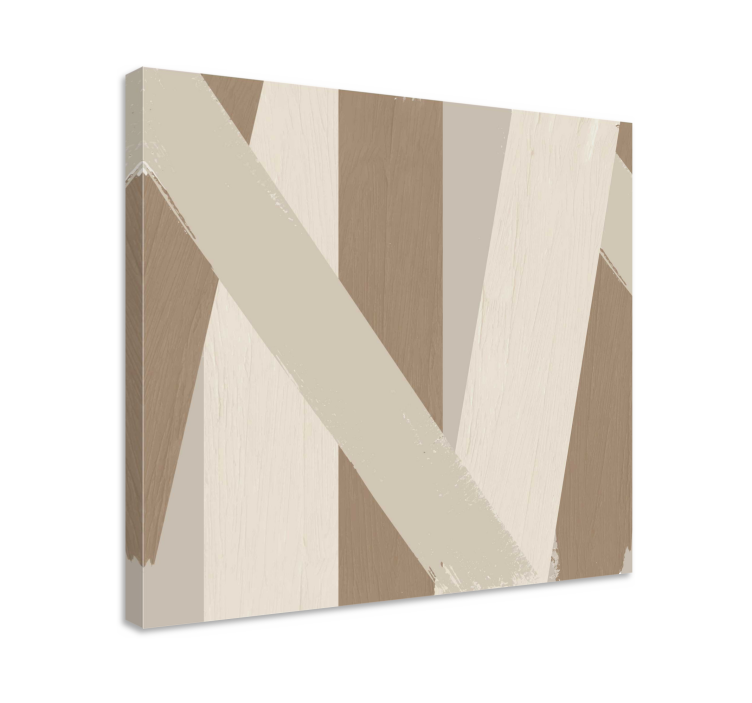 Sand farge lerretsbilde kunst - Tenstickers