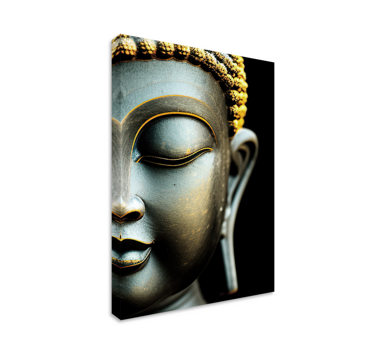 Zen bouddha Lerretsbilde Zen - Tenstickers