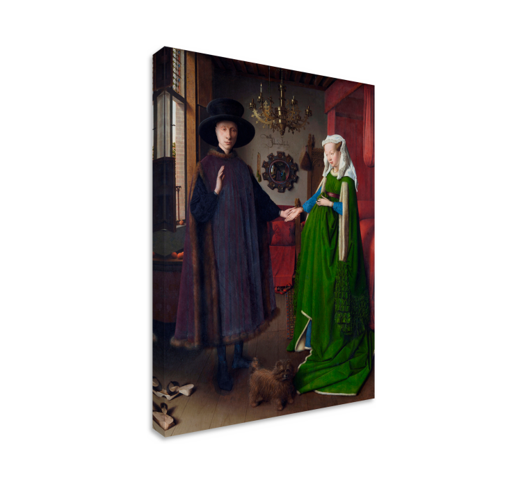 Arnolfini Portrett maleri av Jan van Eyck - Tenstickers