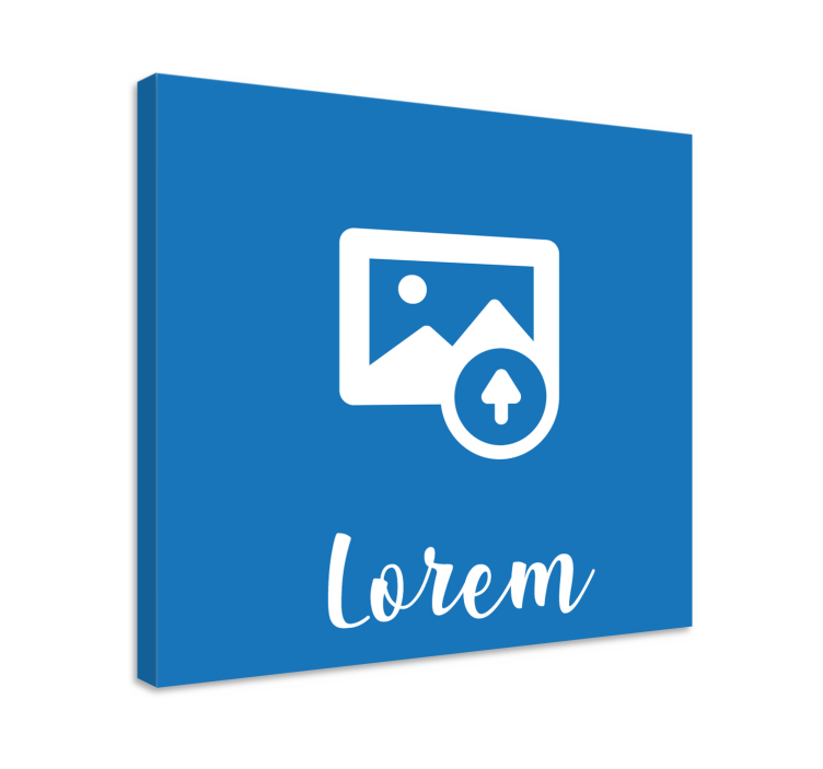 Din avatar egne navn lerretsbilde - Tenstickers