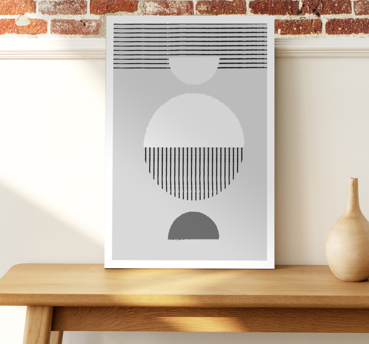 Estilo nórdico kerretsbilde spiserom - Tenstickers