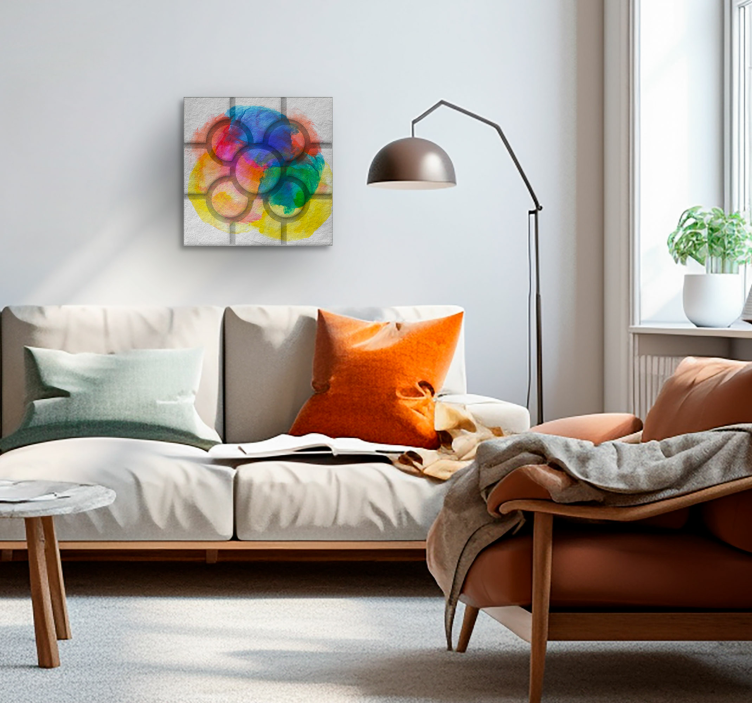 Fliser på gatene i Bilbao lerretsbilde - Tenstickers