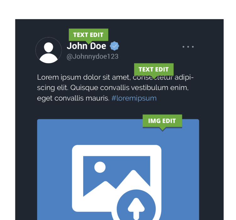 x twitter-skjerm egne navn lerretsbilde - Tenstickers