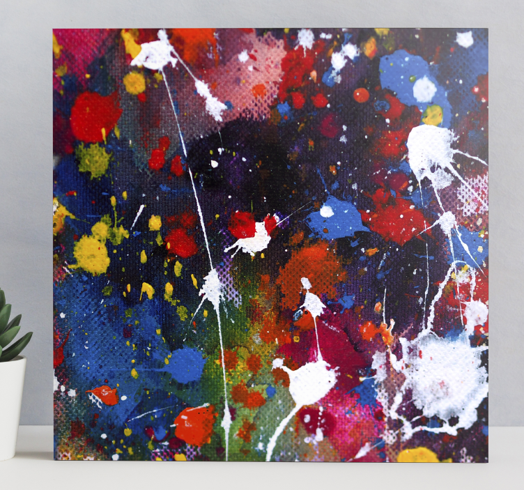 Akrylmaling lerret kunsttrykk - Tenstickers