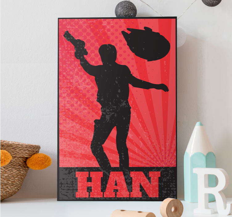 Design filmkarakter Lerretsbilde karakterer - Tenstickers