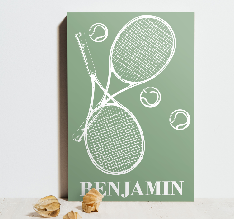Personlig tennis lerret - Tenstickers