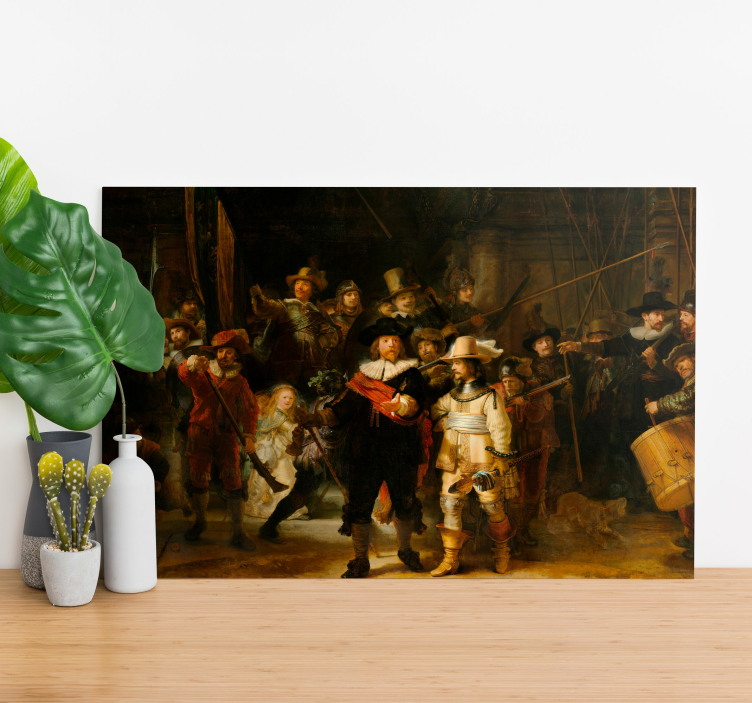Rembrandts nattvakt av Rembrandt van Rijn - Tenstickers