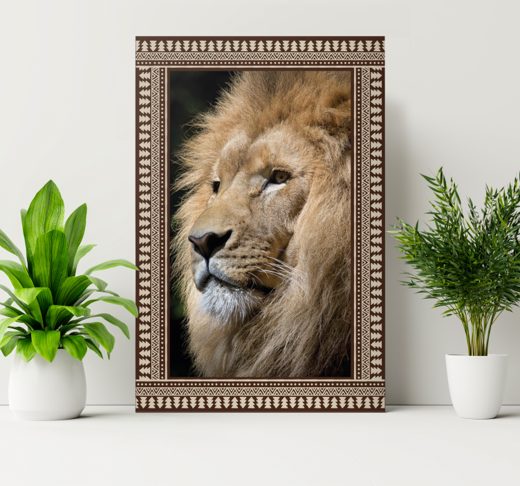 Tilpasset fotobohemramme lerretsbilde tilpasset - Tenstickers