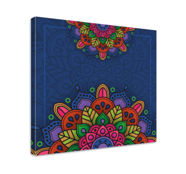 Mandala dibujo mandala trykk vegg kunst - Tenstickers