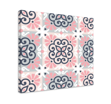 Mandala fliser mandala trykk vegg kunst - Tenstickers