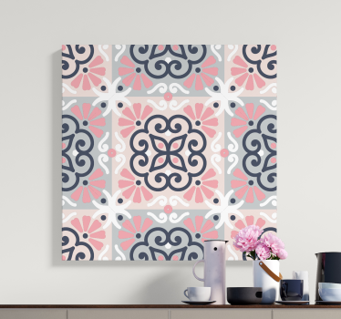 Mandala fliser mandala trykk vegg kunst - Tenstickers