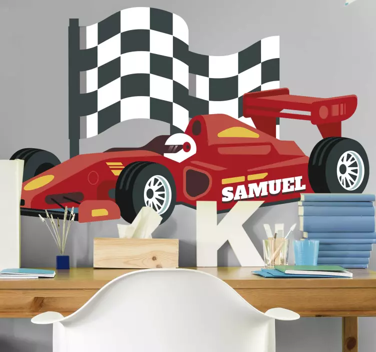 24 timer le mans illustrasjons klistremerke - Tenstickers