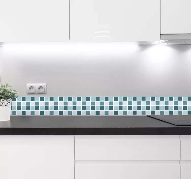 Kule toner bad mosaikk fliser overføring - Tenstickers