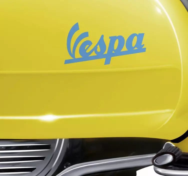 Vespa motorsykkel vinyl dekal - Tenstickers