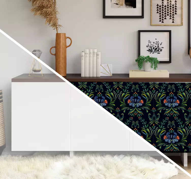 Fargerik folkemyntmøbler - Tenstickers