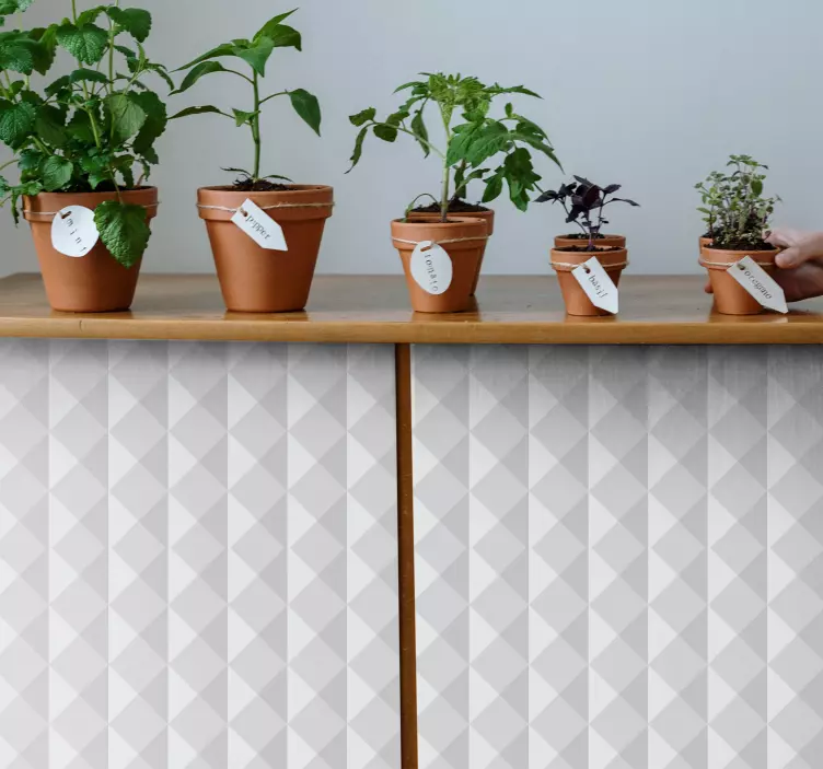 3d-effekt møbelklistremerke - Tenstickers