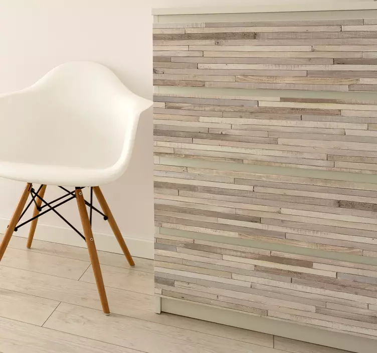 Imitasjon tremøbler klistremerke - Tenstickers