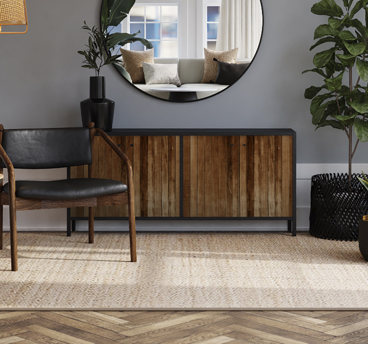 Trebånd klistremerke møbler - Tenstickers