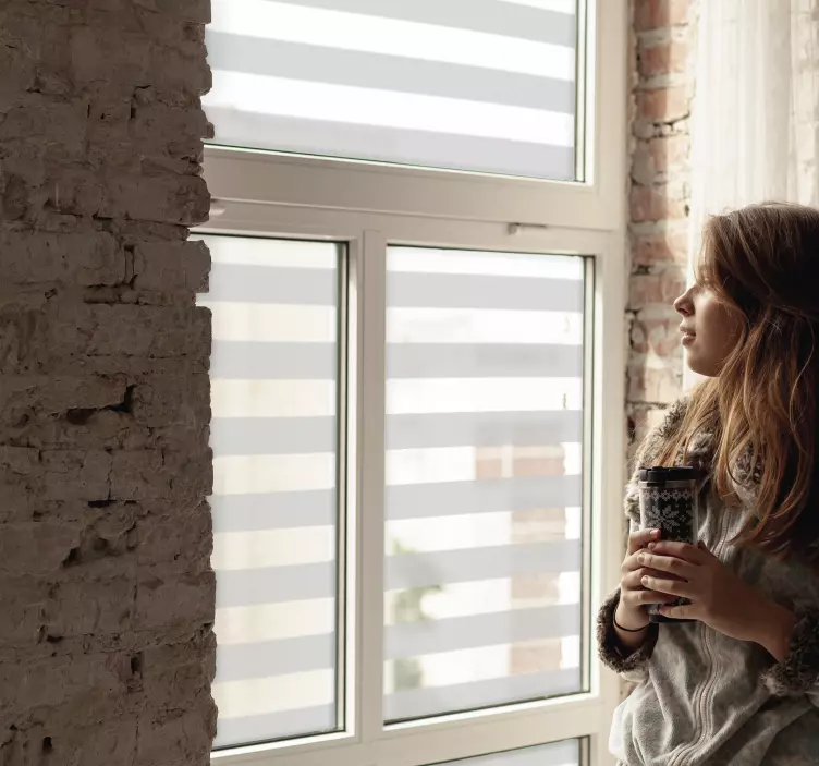 Gjennomsiktig ark vindu klistremerke - Tenstickers