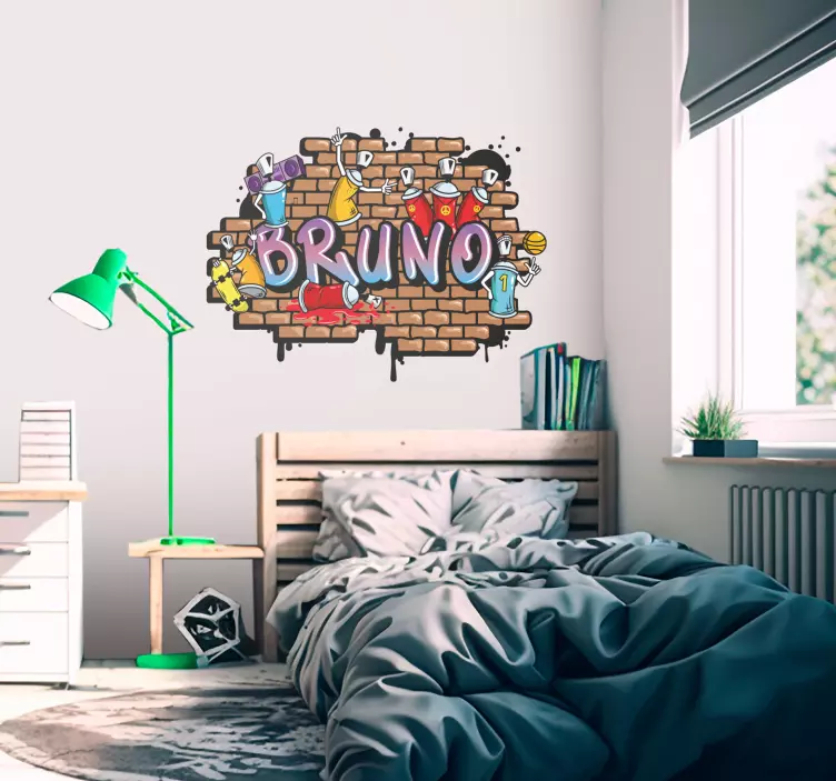 Urban grafitti klistremerke dekal - Tenstickers