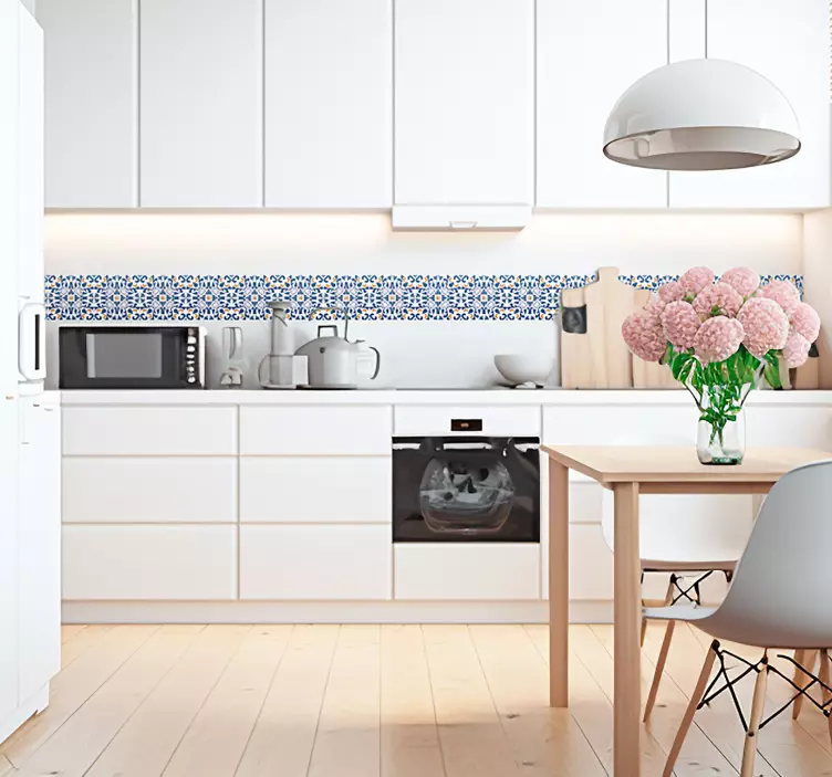 Portugisisk filigran fliser klistremerke - Tenstickers