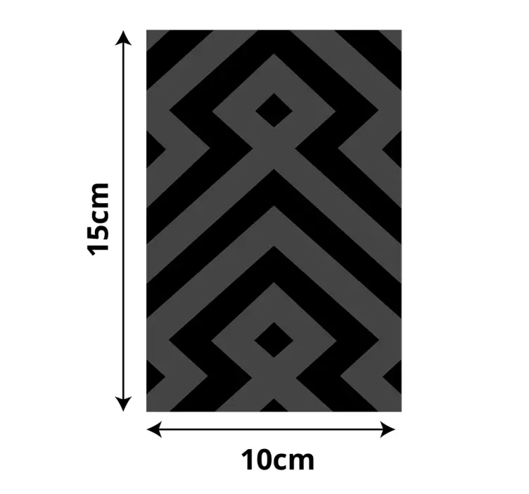 Abstrakt arrangement klistremerke dyr - Tenstickers