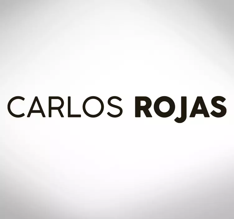 Tilpasses navn klistremerke til sykkel - Tenstickers