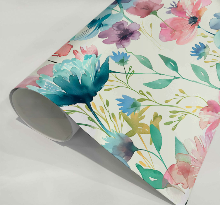 Markblomster om sommeren klistremerke blomster - Tenstickers