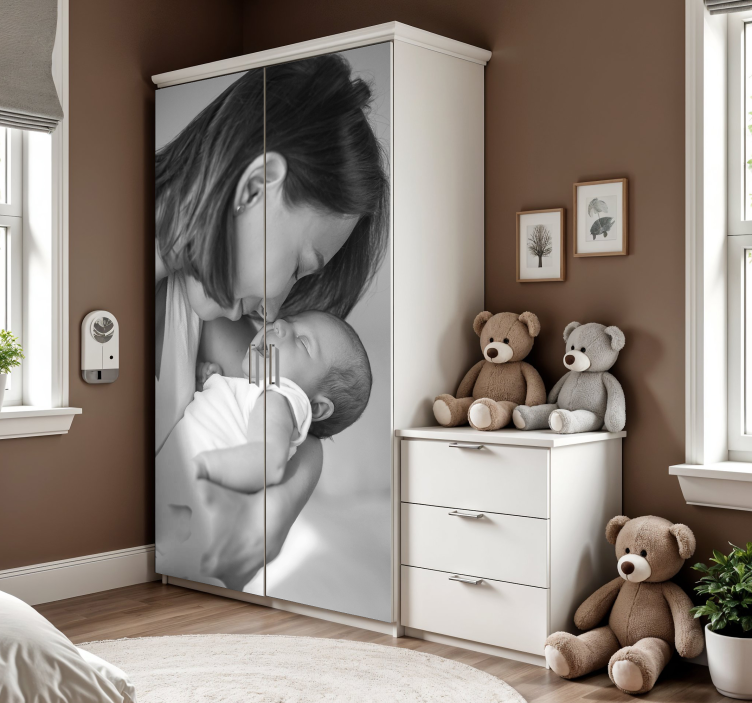 Personlig bilde klistremerke møbler - Tenstickers