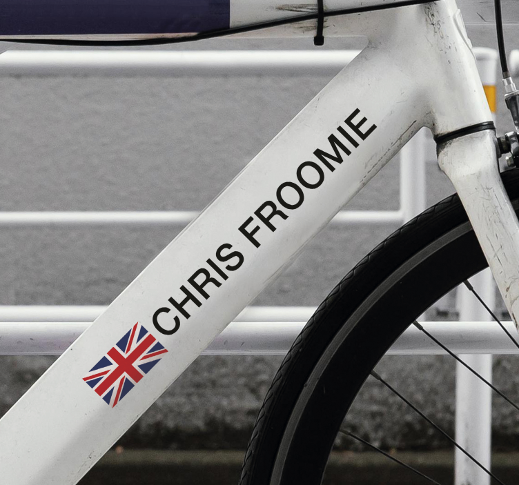 Landeveissykkel sykkel klistremerke - Tenstickers