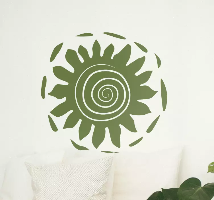 Afrikansk skjolddekal - Tenstickers