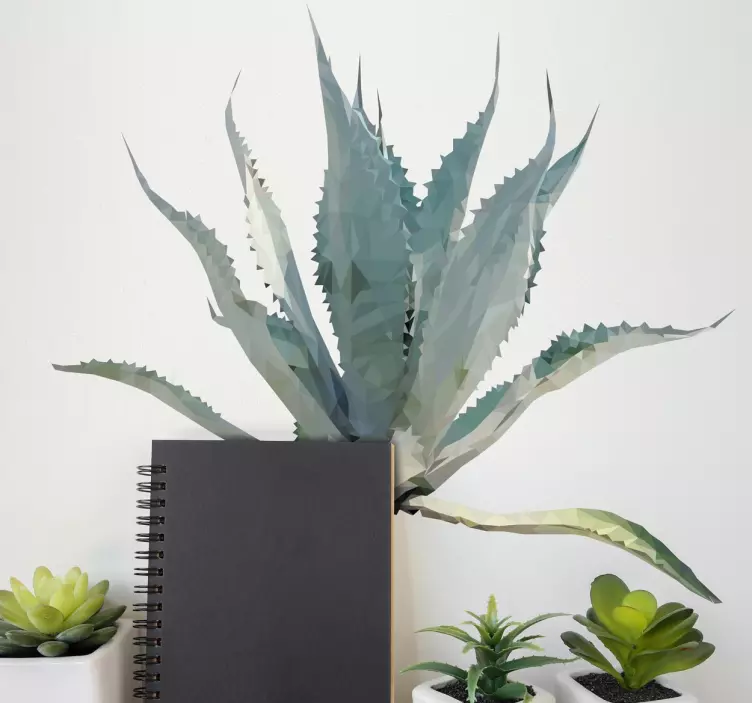Agave plante klistremerke - Tenstickers