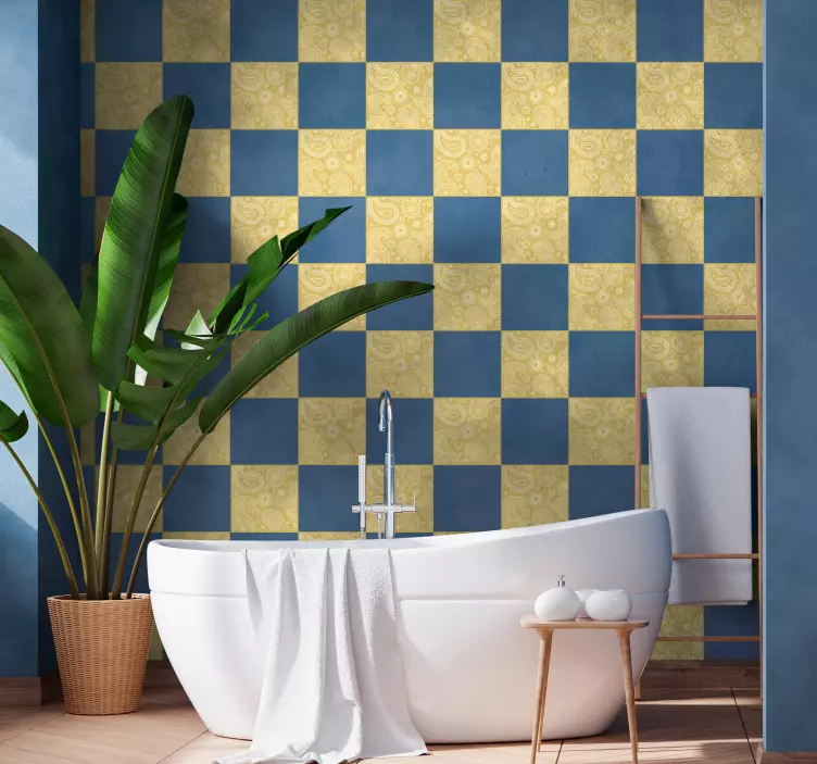 Arabisk paisley dekorasjon veggklistremerke - Tenstickers