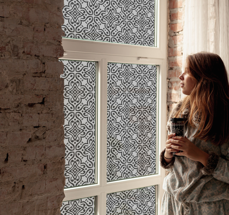 Arabisk vindu dekorasjon vindu klistremerke - Tenstickers