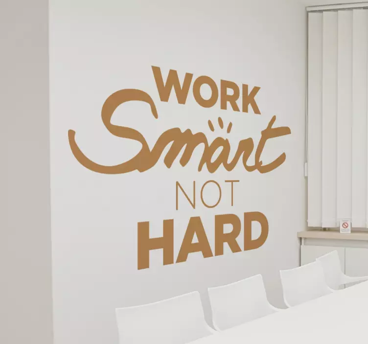 Arbeid smart klistremerke - Tenstickers