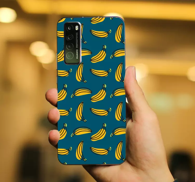 Bananmotiv Huawei-klistremerke - Tenstickers